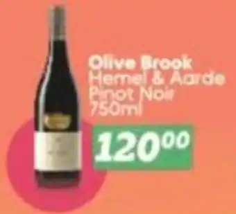 Olive Brook Hemel & Aarde Pinot Noir 750ml