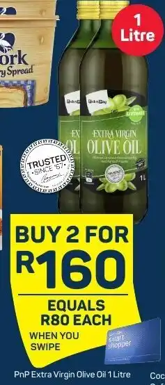 Pick n Pay PnP Extra Virgin Olive 1 Litre offer