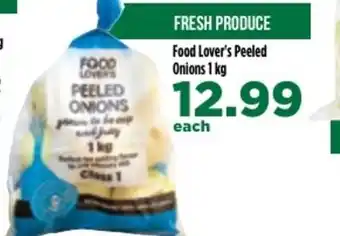 Food Lover's Market Food Lover's Peeled Onions 1Kg offer