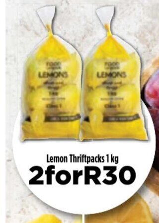 Food Lover's Market Lemon Thriftpacks 1Kg offer