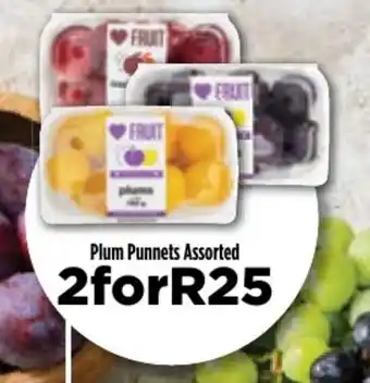Food Lover's Market Plum Punnets Assorted offer