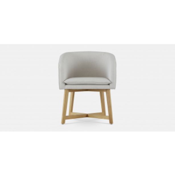 Edward dining chair in natural offer at Coricraft
