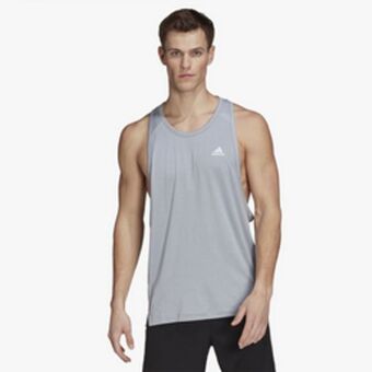 Men's adidas t365 silver grey tank top