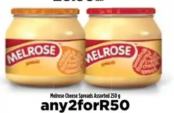 Food Lover's Market Melrose Cheese Spread Assorted 250g offer