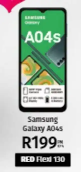 Vodacom Samsung Galaxy A04s offer