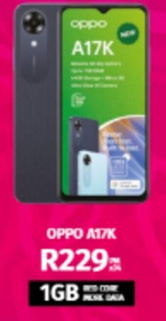 Vodacom Oppo A17K offer