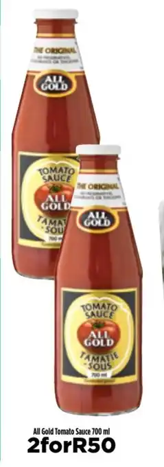 Food Lover's Market All Gold Tomato Sauce 700ml offer
