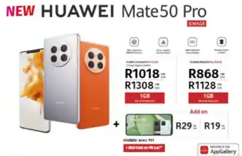 Vodacom Huawei Mate50 Pro offer