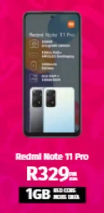 Vodacom Redmi Note 11 Pro offer