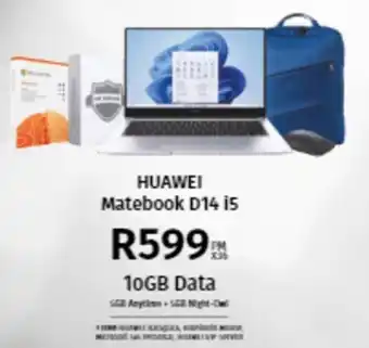 Vodacom Huawei Matebook D14 i5 offer
