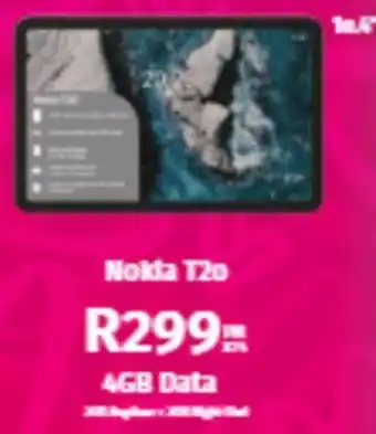 Vodacom Nokia T2o offer