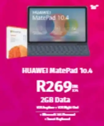 Vodacom Huawei MatePad 10.4 offer