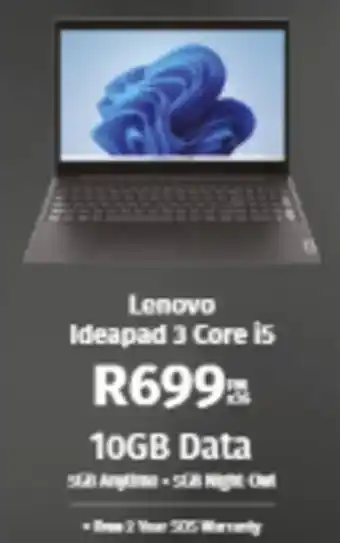 Vodacom Lenovo Ideapad 3 Core i5 offer