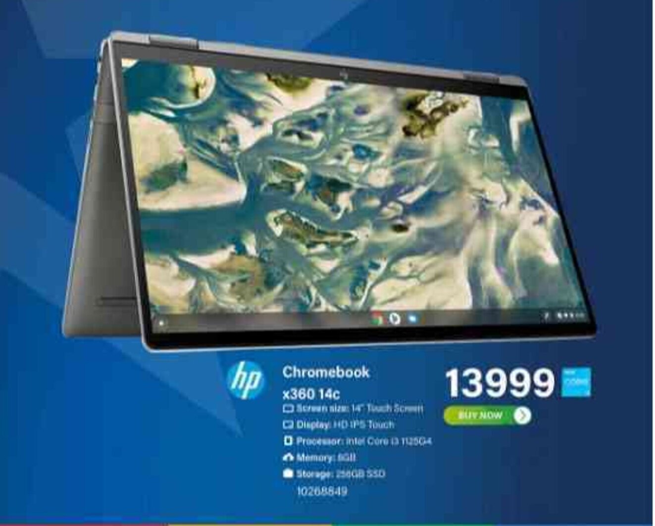 HP Chromebook x360 14c offer at Incredible Connection