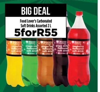 Food Lover's Market Food Lover's Carbonated Soft Drinks Assorted 2L offer