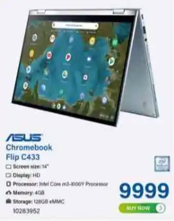 Incredible Connection Asus Chromebook Flip C433 offer