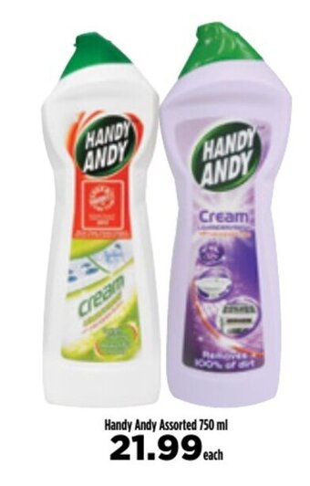 Food Lover's Market Handy Andy Assorted 750ml offer