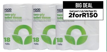 Food Lover's Market Food Lover's 2-ply Toilet Paper offer