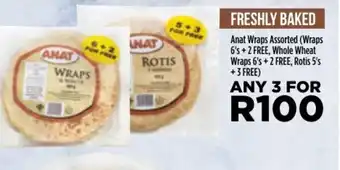 Food Lover's Market Anat Wraps Assorted Rotis offer