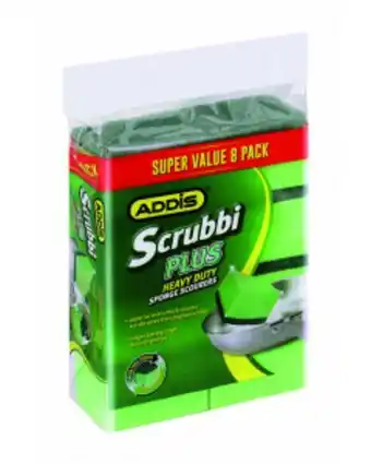 HiFi Corp Addis scrubbi plus sponge scourers 8pk offer