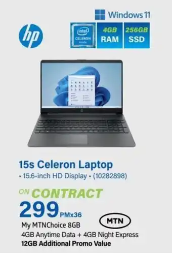 Incredible Connection 15s Celeron Laptop offer