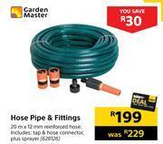 Builders Warehouse Garden master hose pipe & fittings offer
