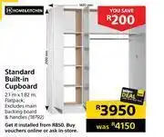 Builders Warehouse Home & kitchen standard built in cupboard-2.1m x 1.82m offer