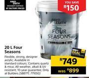 Builders Warehouse Fired earth four seasons-20l offer