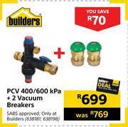 Builders Warehouse Builders pcv 400/600 kpa + 2 vacuum breakers offer