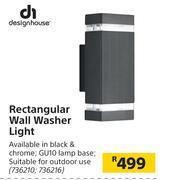 Builders Warehouse Design house rectangular wall washer light offer