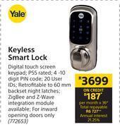 Builders Warehouse Yale keyless smart lock offer