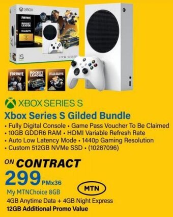 Incredible Connection Xbox Series S Gilded Bundle offer