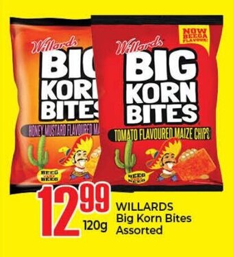 Willards Big Korn Bites Assorted