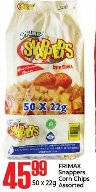Elite Power Trade Cash & Carry Frimax Snappers Corn Chips Assorted offer