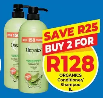 Organics Conditioner/Shampoo 1L