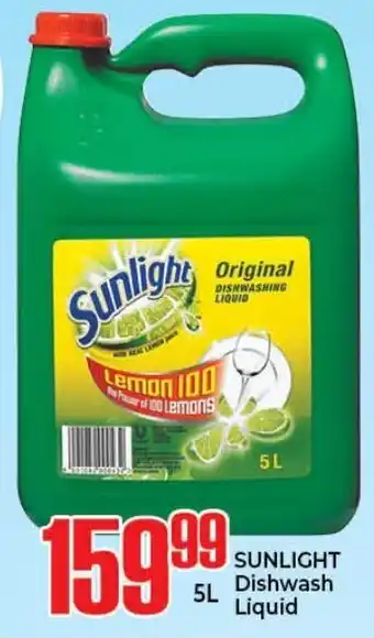 Elite Power Trade Cash & Carry Sunlight Dishwash Liquid offer