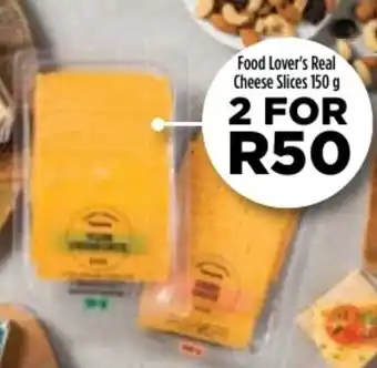 Food Lover's Market Food Lover's Real Cheese Slices 150g offer