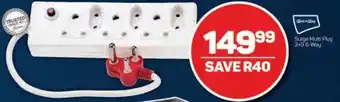 Pick n Pay Surge Multi Plus 3+3 6-Way offer