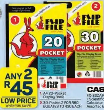 Pick n Pay A4 20-Pocket Display Book offer