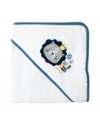 Fashionation baby lion hooded towel
