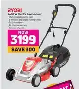 Game Ryobi 2400w electric lawnmower offer