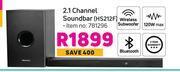 Game Hisense 2.1 channel soundbar hs212f offer