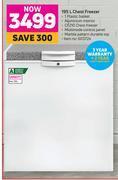 Game Defy 195l chest freezer offer