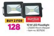 Game Eurolux 10w led floodlight-for 2 offer