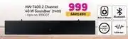 Game Samsung hw-t400 2 channel 40 w soundbar t400 offer
