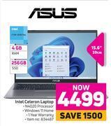 Game Asus 15.6" (39cm) intel celeron laptop offer