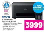 Game Epson eco tank l3250 3 in 1 inkjet printer offer