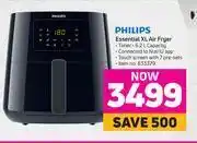 Game Philips essential xl air fryer offer