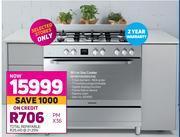 Game Samsung 90cm gas cooker ny90t5010ss/fa offer