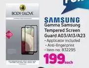 Game Samsung gamma tempered screen guard a03/a13/a23-each offer